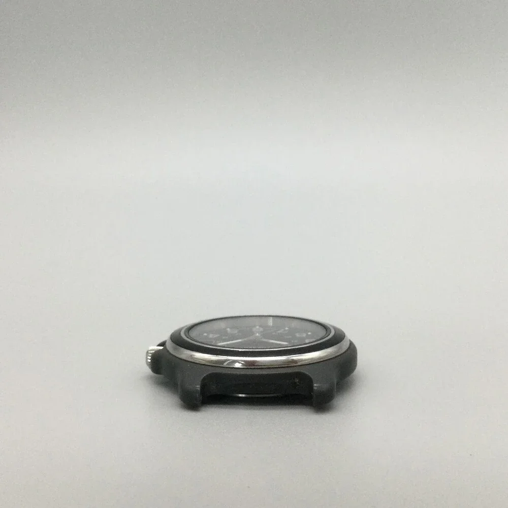 Vtg Victorinox Swiss Army Mens Watch 40mm Black Dial Date NOT RUNNING FOR PARTS